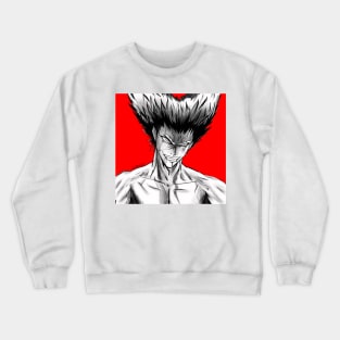 the wolf hero hunter garou Crewneck Sweatshirt